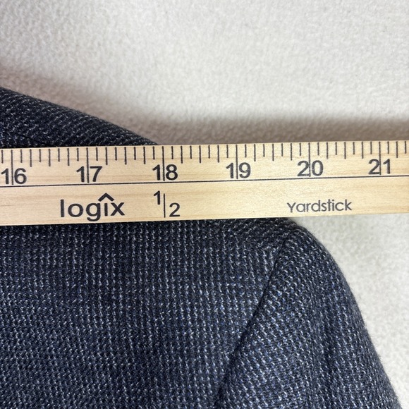 Lauren Ralph Lauren Mens 48R Blazer Sport Coat 100% Wool Mini Herringbone - Picture 9 of 10